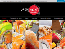 Tablet Screenshot of miyokosushi.ca